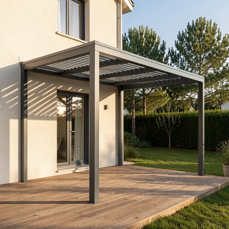 Pergola bioclimatique 4x3 : ce que 12 m2 changent